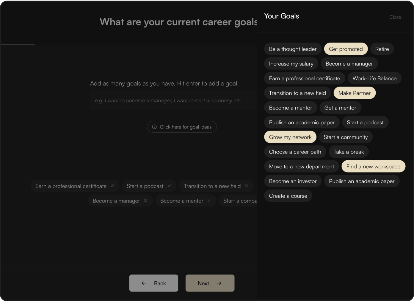 braudit.com: Career Goals